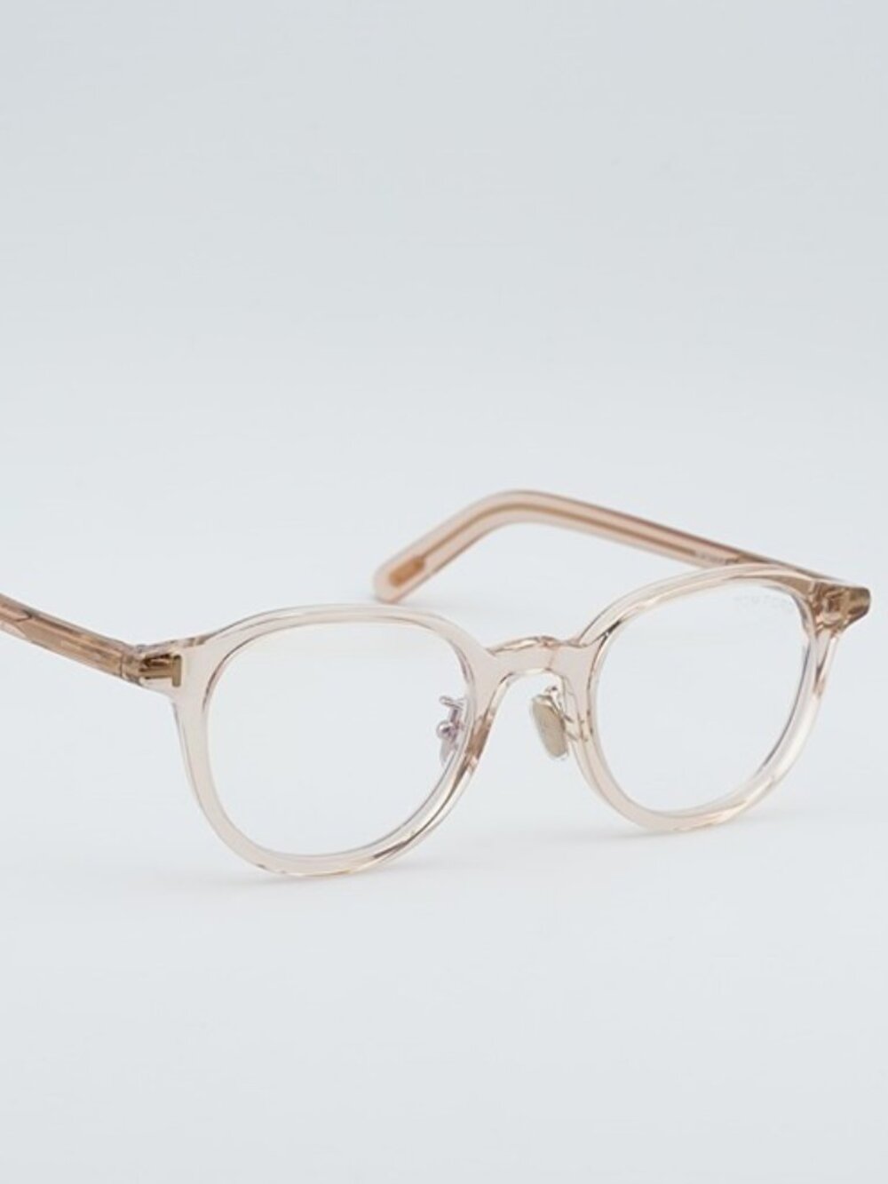 Tom Ford FT5857-D-B 072 Eyeglasses Brown 48mm Square Frame